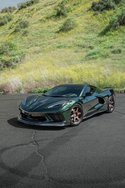 STREETHUNTER DESIGNS - C8 Corvette Side Skirt Extensions
