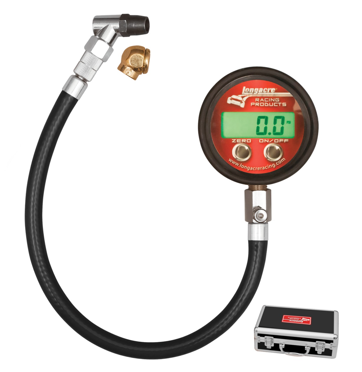 Longacre Racing - Medidor de pressão de pneu digital Pro ( 53028 )