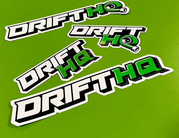 Assortment of Drift HQ stickers