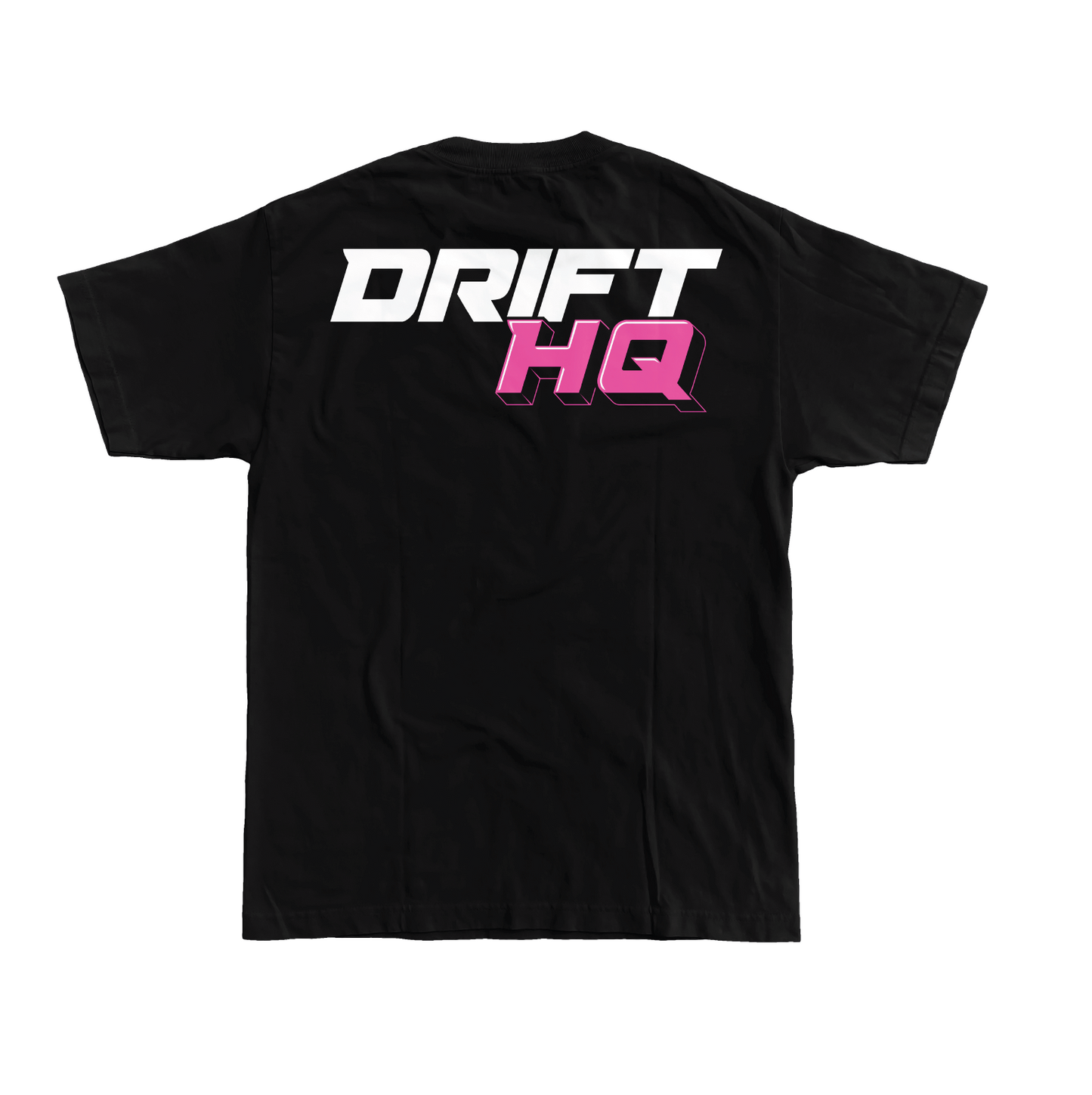 DRIFT HQ - PINK LOGO SHIRT