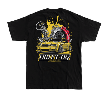 Drift HQ - Gold E46 M3 T-Shirt