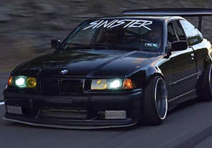 Big Duck Club - BMW E36 Coupe Overfenders