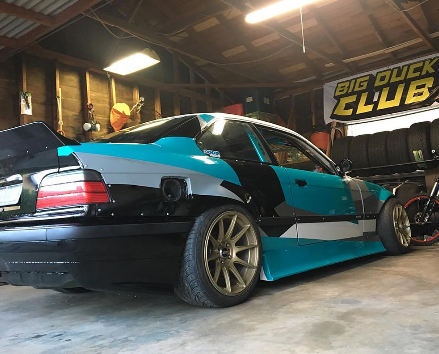 Big Duck Club - E36 Coupe Rear Overfenders (+75mm)