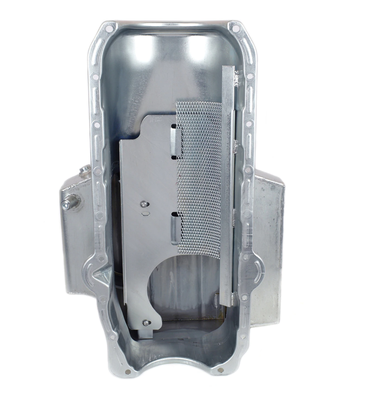 Canton - Small Block Chevy Shallow Circle Track 12" Long Sump