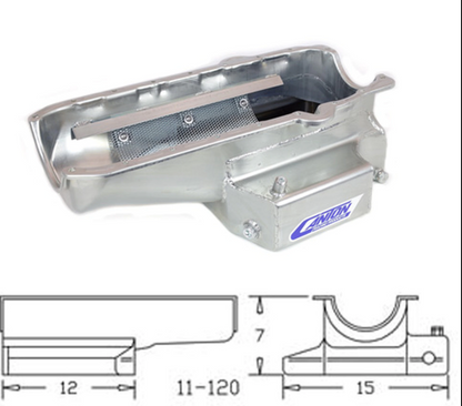 Canton - Small Block Chevy 10.5" Circle Track Long Sump G Body
