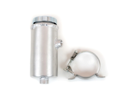 Canton - Tanque de dirección asistida de aluminio Puertos universales de 1/2" NPT y 3/8" NPT