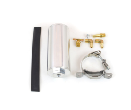 Canton - Aluminum Overflow Catch Tank Billet Aluminum Raw Finish