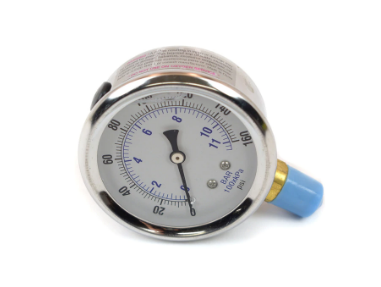 Canton - Accusump Liquid Filled SS Gauge 0-160 Psi
