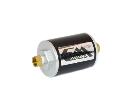 Canton - 15 Filtro de combustible en línea de 4" para líneas OE de 3/8"