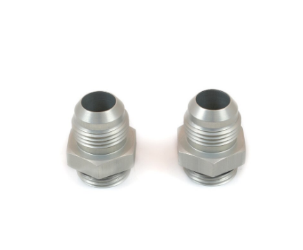 Canton - Adapter Fitting Aluminum O-Ring -12 AN Port -12 Male AN 2 Pack