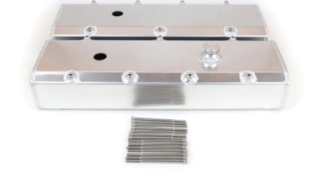 Canton - Valve Covers For Big Block Chevy Fab Aluminum With Fill and PCV Ports