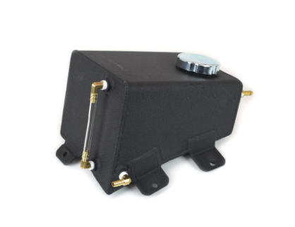 Canton - Tanque de expansão de alumínio para 1978-1988 GM G corpo preto Powdercoat