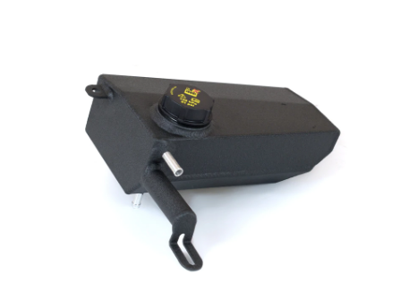 Canton - Alum Coolant Expansion Tank For C7 Corvette Black Powder coat