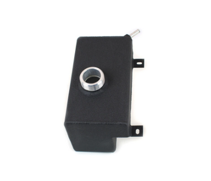 Canton - Depósito de expansión de aluminio 2005-2009 Mustang 11-14 GT 500 con cuello original negro