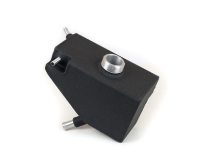Canton - Expansion Tank 2011-Up Mustang Rad Cap Style Black Powdercoat