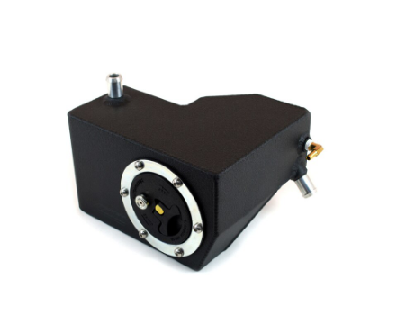 Canton - Supercharger Tank 2007-2010 GT 500 com tampa de enchimento de gelo preta