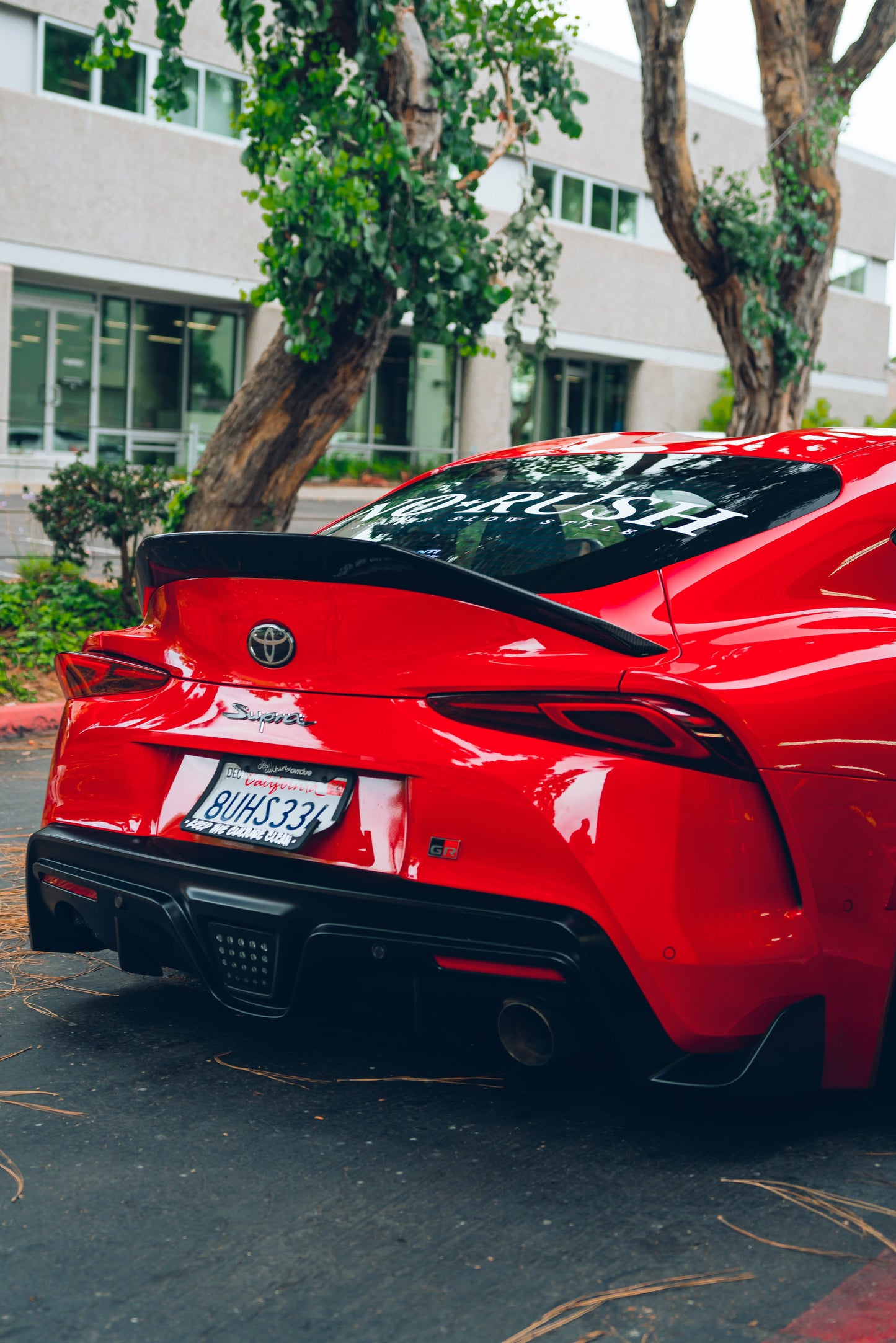 STREETHUNTER DESIGNS - Supra "High Kick" Rear Lip Spoiler