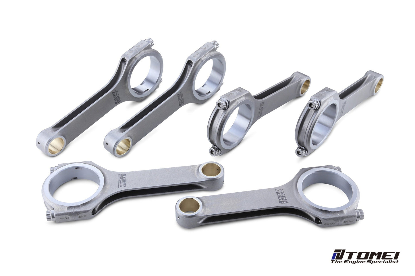 Tomei - FORGED H-BEAM CONNECTING ROD SET VR38DETT 165.10mm (TA203A-NS01A)