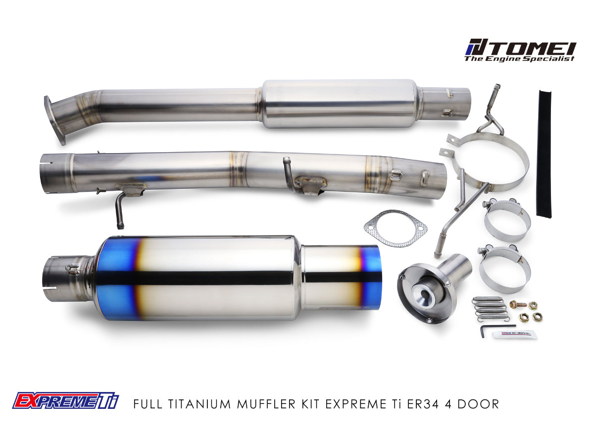 Tomei _ Expreme Titanium Exhaust ER34 Skyline 25GT