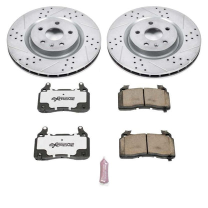 Power Stop 10-15 Chevrolet Camaro Front Z26 Street Warrior Juego de frenos