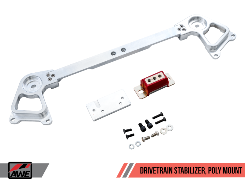 AWE Tuning Drivetrain Stabilizer w/Poly Mount para transmisión manual