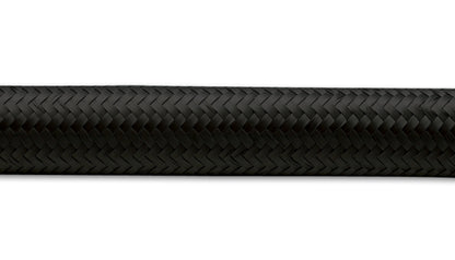Mangueira flexível trançada de nylon preto vibrante -4 AN (rolo de 2 pés)