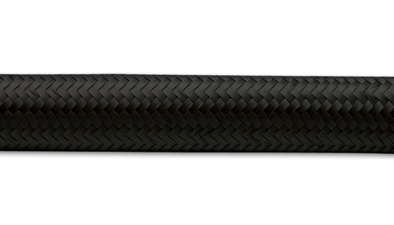 Manguera flexible trenzada de nailon negro Vibrant -16 AN (rollo de 2 pies)