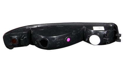 ANZO 1999-2006 Gmc Sierra 1500 Euro Luzes de estacionamento pretas com refletor âmbar