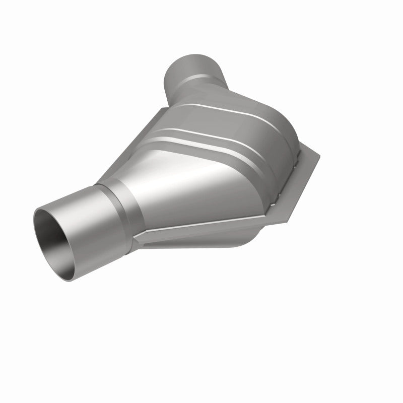 MagnaFlow Universal Catalytic Converter 2 inch Angled O/O PC2 Front