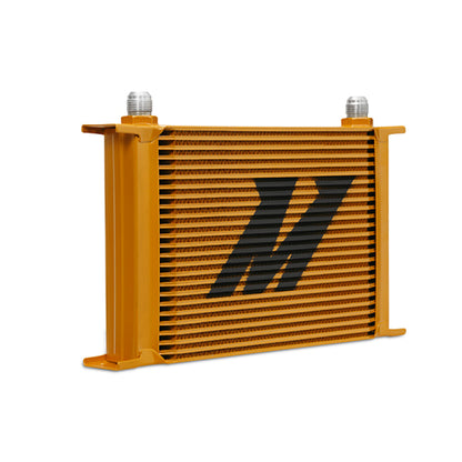 Enfriador de aceite universal de 25 hileras Mishimoto - Dorado