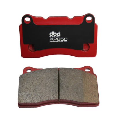 Pastilhas de freio traseiro DBA 06-07 Subaru WRX XP650