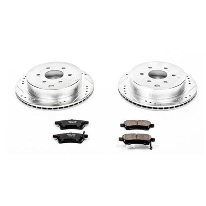 Kit de freio esportivo Power Stop 05-18 Nissan Frontier Z23 Evolution