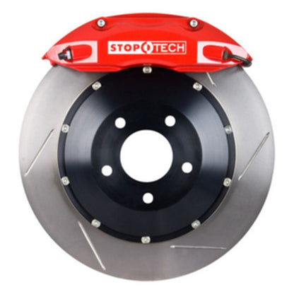 StopTech 99-01 Civic Si / 96-05 Civic Ex / 04-05 Civic Lx Front BBK w/Red ST-40 Slotted Rotor