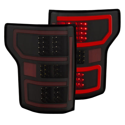 ANZO 18-19 Ford F-150 Luces traseras LED Negras
