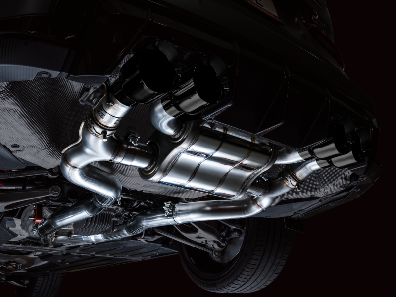 Escape AWE SwitchPath Catback para BMW G8X M3/M4 - Diamond Black Tips