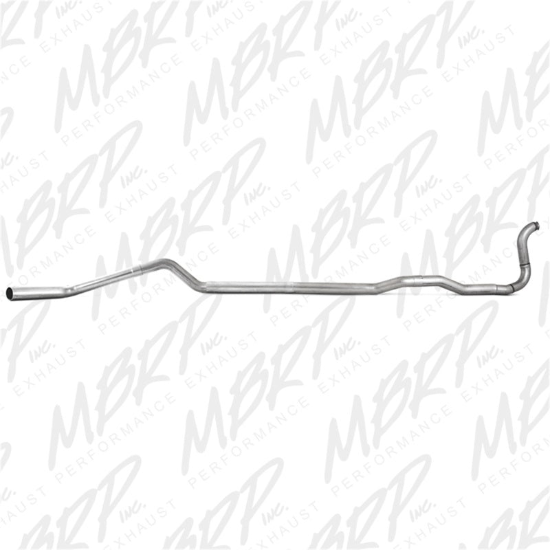 MBRP 88-93 Dodge 2500/3500 Cummins 4WD Turbo Back Single Side Exit Sin silenciador Serie PLM Escape