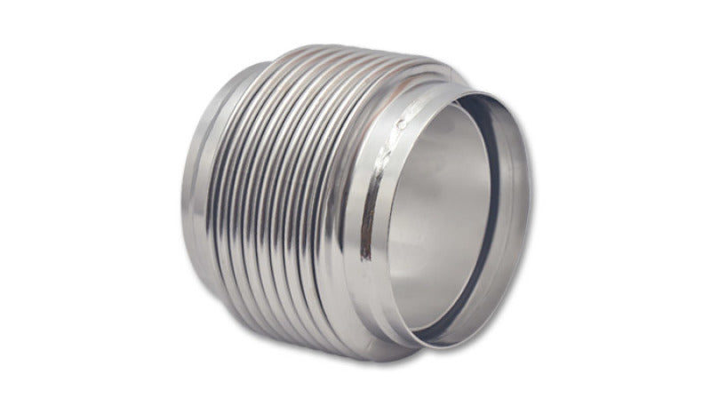 Conjunto de fuelle de acero inoxidable vibrante con revestimiento sólido Entrada/salida de 4 pulg. DI x 4 pulg. en general L Electropulido