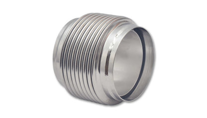 Conjunto de fuelle de acero inoxidable vibrante con revestimiento sólido Entrada/salida de 4 pulg. DI x 4 pulg. en general L Electropulido