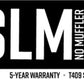 MBRP 94-02 Dodge 2500/3500 Cummins SLM Series 4in Turbo Back Single No Muffler T409 Exhaust System