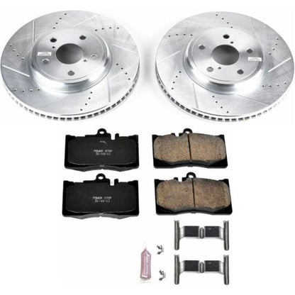 Power Stop 01-06 Lexus LS430 Kit de freno delantero Z23 Evolution Sport
