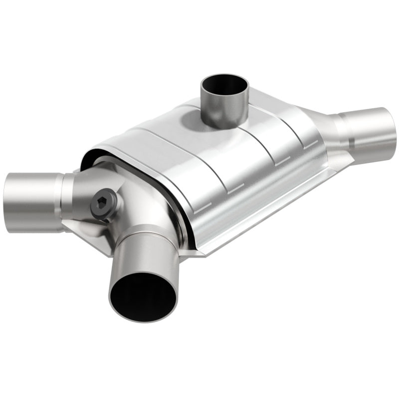 MagnaFlow Universal Catalytic Converter 2 inch/2 inch S/D Subaru PC2 Front