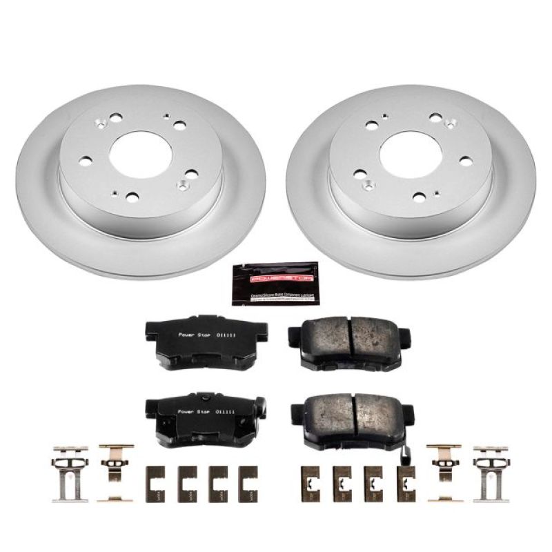 Power Stop 13-15 Acura ILX trasero Z17 Evolution Geomet Kit de freno revestido