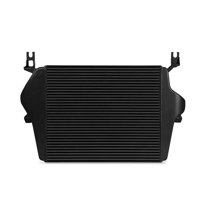 Kit intercooler preto Mishimoto 99-03 Ford 7.3L Powerstroke PSD com canos pretos