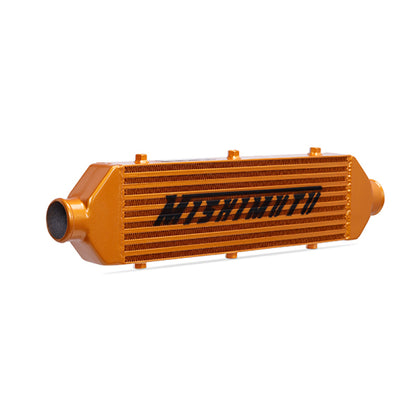Intercooler Mishimoto Universal Gold Z Line Tamaño total: 28x8x3 Tamaño del núcleo: 21x6x2.5 Entrada / Salida