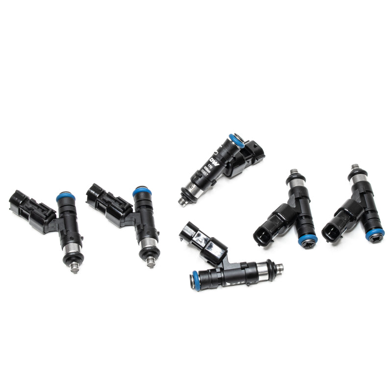 DeatschWerks 03-15 350z/370z G35/G37 04-05 GTI R32 / NEO RB25DET 98-02 650cc Inyectores de alimentación superior