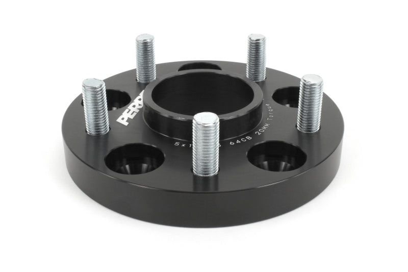 Perrin 17-18 Honda Civic Si 64.1mm Hub 5x114.3 20mm Espaciadores de rueda (un par)