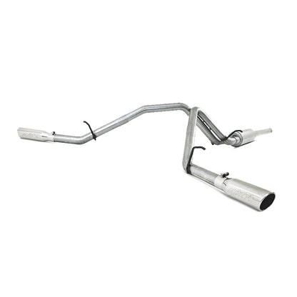 MBRP 2009 Chev/GMC 1500 4.8/5.3L EC/CC (excluindo 8 camas) Cat Back Dual Split Side