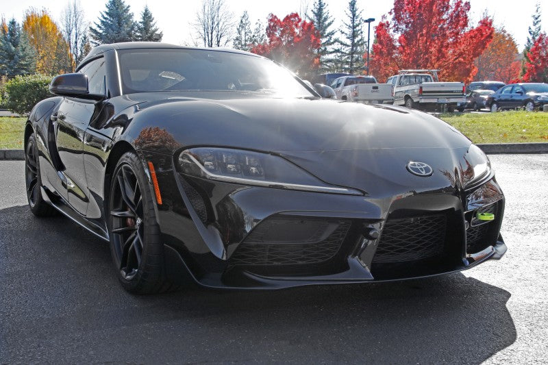Kit de Gancho de Reboque Perrin 2020 Toyota Supra (Frente) - Amarelo Neon