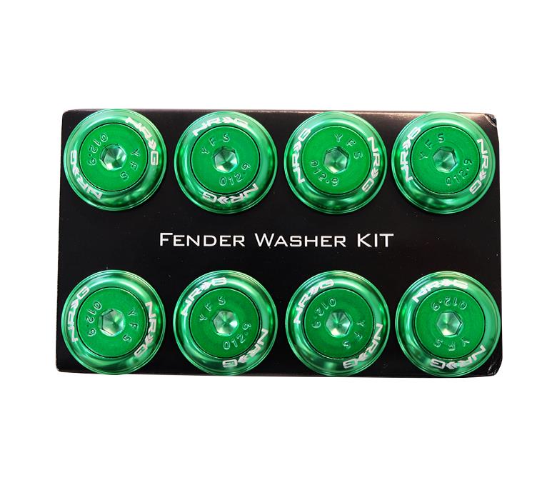 NRG - FENDER WASHER KIT; RIVETS FOR PLASTIC; COLOR MATCHED; SET OF 8