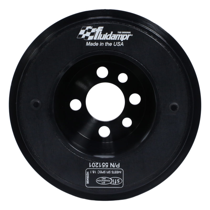 Fluidampr VW 2000-2005 1.8L Turbo Motor (montagem com 4 furos de parafuso) Aço Amortecedor balanceado internamente